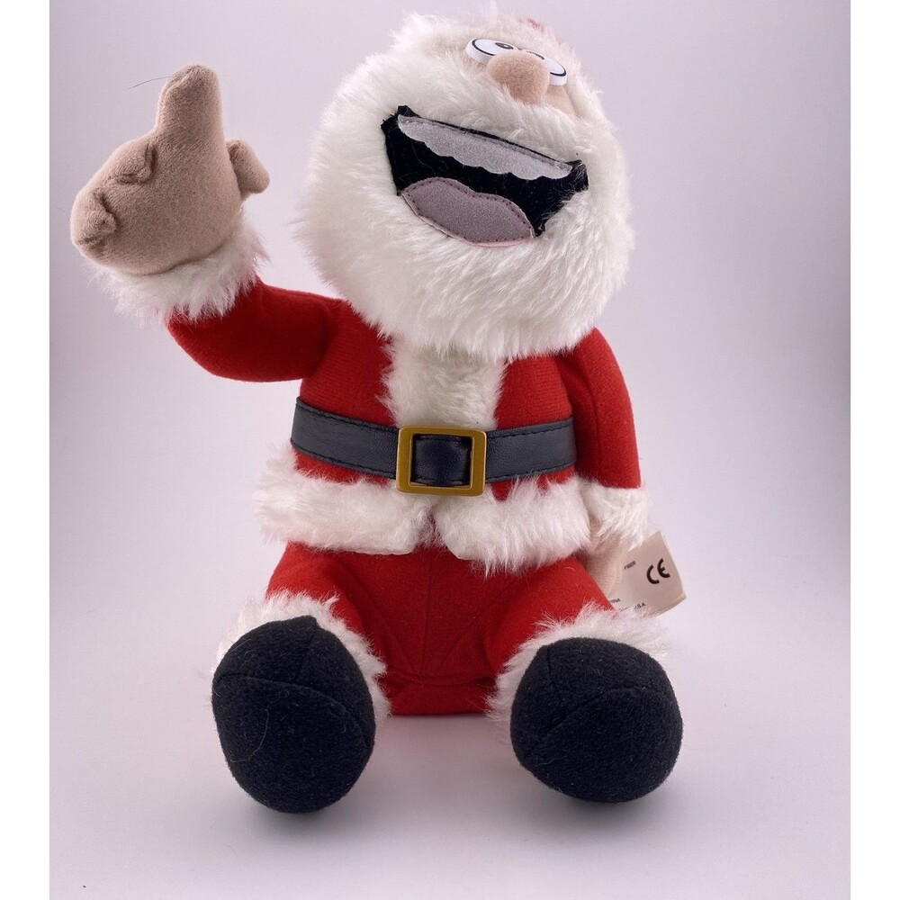 Vintage Pull My Finger Farting Santa Plush • 2001. By Novelty